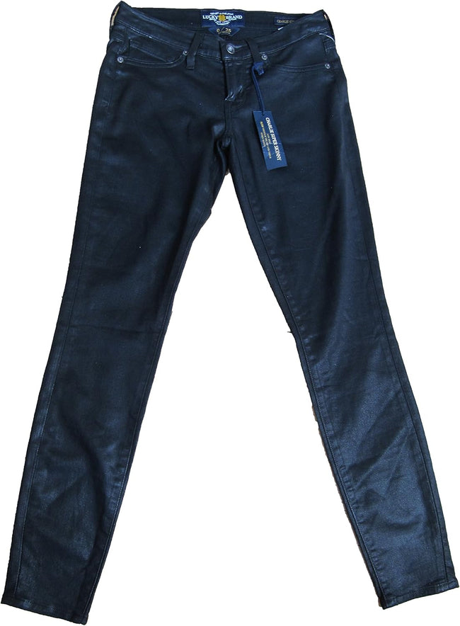 Lucky Brand Charlie Super Skinny Coated 29 Inch Jeans Hover Image
