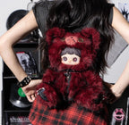 (Official License)Maymei Rebel Doll 400% Plush Blind Box Series - Kawaii Vinyl Plushie Backpack with Zipper Storage, Cute Mystery Stuffed Animals Toy, Edgy Punk Collectible Gift for Girls Women