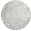 " OCCASIONS " 120 Pieces Pack Pressed Vinyl Metallic Placemats/Wedding Accent Centerpiece Placemat (Mystique, Silver)