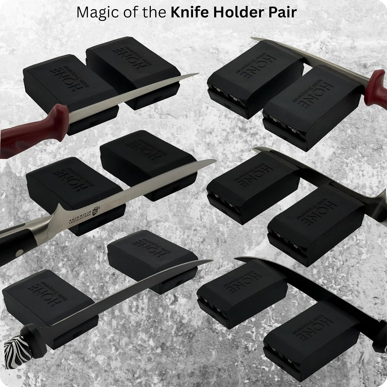 : for   , Non-Slip Grip, Long & Flexible Blade Support with 52  .