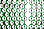 ( 1.9" Depth Permeable Grass Pavers for Your Grass Parking Lots, Access Roads, driveways, fire Lanes, RV and Boat Storage Pads - (Pack of 4-11 Sf) (Green)