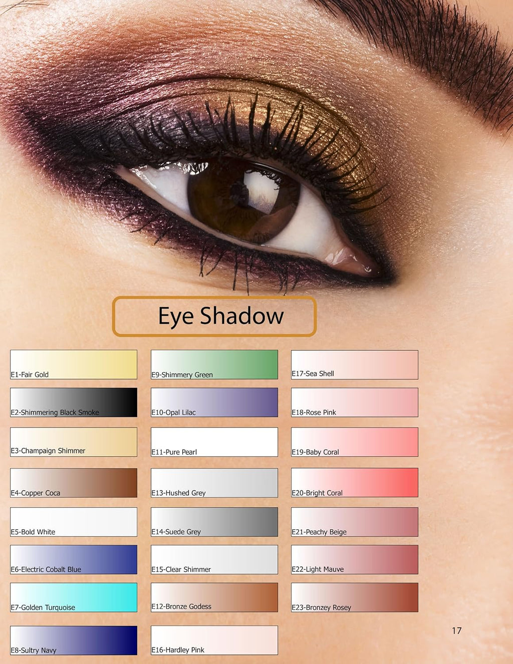 "Fall in Love Collection" 5 Shades of Glam Air Airbrush Makeup Water-based Formula Last Over 18 Hours (For All Skin Types)