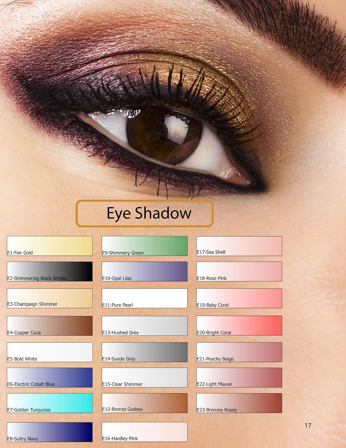 "Fall in Love Collection" 5 Shades of Glam Air Airbrush Makeup Water-based Formula Last Over 18 Hours (For All Skin Types)