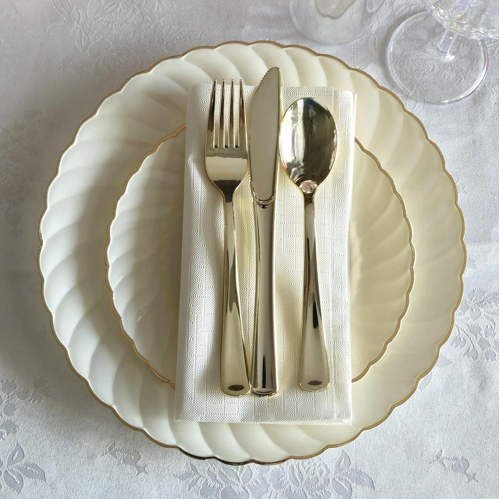 " OCCASIONS " - 480 Piece Pack - Premium 3 PLY - Wedding Party Dinner Paper Napkins (Square Fold)