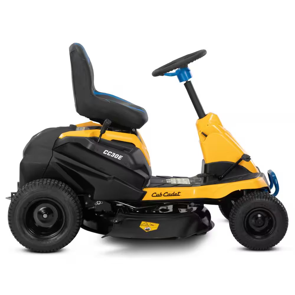Cub Cadet CC30E 76 cm Cordless Electric Riding Lawn Tractor