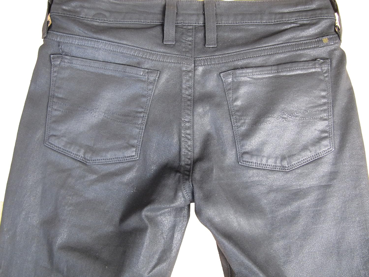 Lucky Brand Charlie Super Skinny Coated 29 Inch Jeans