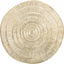 " OCCASIONS " 120 Pieces Pack Pressed Vinyl Metallic Placemats/Wedding Accent Centerpiece Placemat (Cleo Gold)
