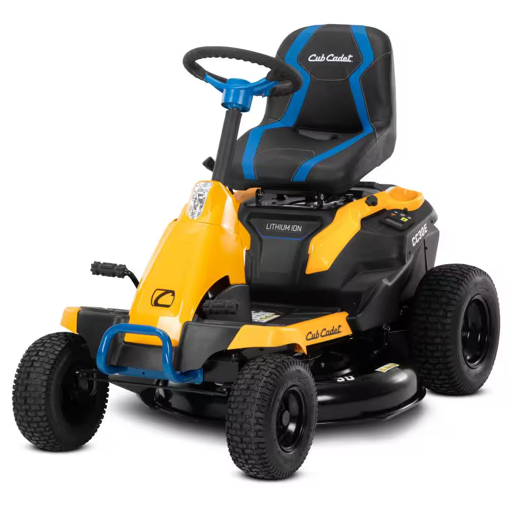 Cub Cadet CC30E 76 cm Cordless Electric Riding Lawn Tractor