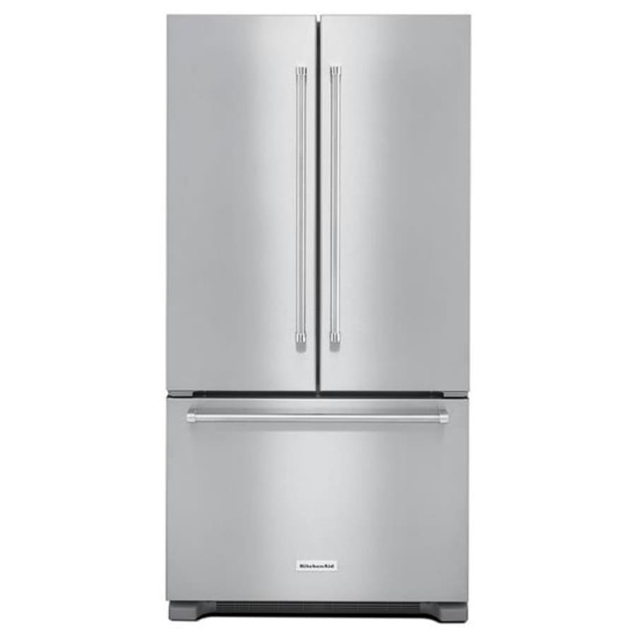 KitchenAid 36 Inch Wide 22.0 Cu. Ft. Counter Depth French Door Refrigerator with ExtendFresh and Internal Water Dispenser